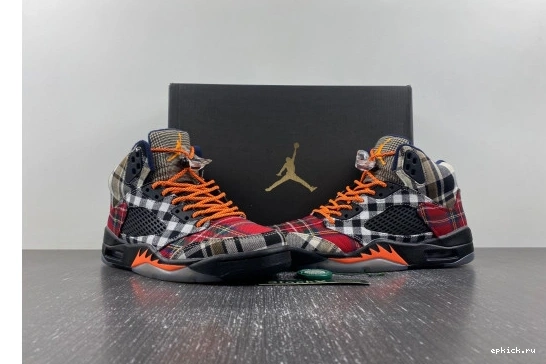 Cheap EP Retro FD4814-008 Jordan  5 FD4814-008 Plaid 0204